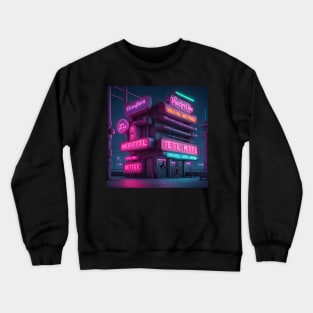 Neon Hotel Crewneck Sweatshirt